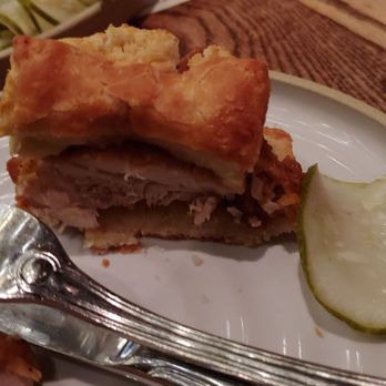 Yardbird - Half of the crispy chicken biscuit. - Southern Near Me - Las Vegas, Nevada Yardbird - Half of the crispy chicken biscuit. - Southern Near Me - Las Vegas, Nevada
