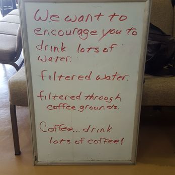 Coffee Connection - Loved this sign!!! - Coffee & Tea Near Me - Texas City, Texas