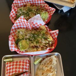 Taco Al Pastor, Taco Gringa,  Quesadilla, nachos, Torta