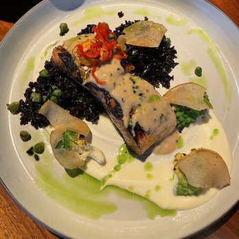 Root Down - Salmon - New American Near Me - Denver, Colorado Root Down - Salmon - New American Near Me - Denver, Colorado