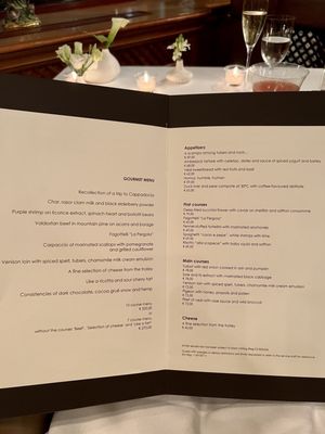 Menu photo 4 La Pergola Rome, RM Menu photo 4 La Pergola Rome, RM