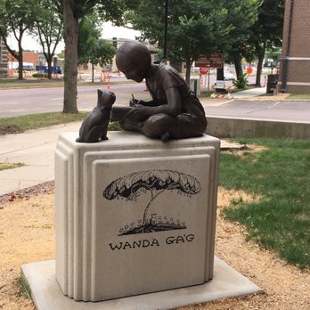 Public Library - Wanda Gag statue - Libraries Near Me - New Ulm, Minnesota Public Library - Wanda Gag statue - Libraries Near Me - New Ulm, Minnesota