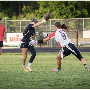 Meridian Integrative Wellness - Madalyne plays flag football.  Although it's flag football, it is very physical. - Chiropractors Near Me - Jacksonville, Florida