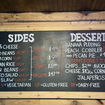 Terry Black's Barbecue - Sides & Desserts Menu Aug 2025 - Barbeque Near Me - Fort Worth, Texas Terry Black's Barbecue - Sides & Desserts Menu Aug 2025 - Barbeque Near Me - Fort Worth, Texas