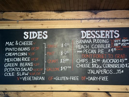 Menu photo 2 Terry Black's Barbecue Fort Worth, TX