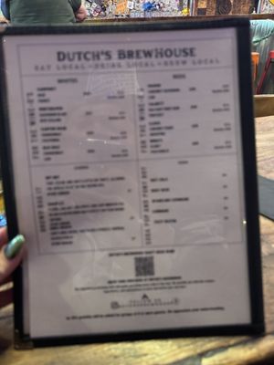 Menu photo 2 Dutch's Brewhouse Long Beach, CA