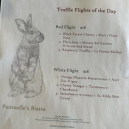 Wine and chocolate flights? Nice! Wine and chocolate flights? Nice!
