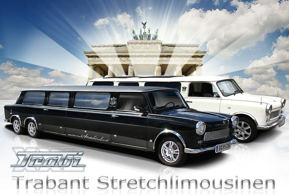 Trabi-XXL Trabant Stretchlimousinen
