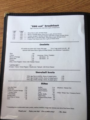 Menu photo 8 Nannie Annie's Breakfast & Lunch Conway, SC