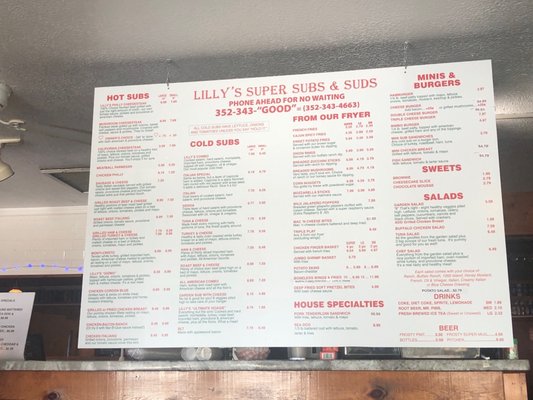 Menu photo 3 Lilly's Super Subs Leesburg, FL Menu photo 3 Lilly's Super Subs Leesburg, FL