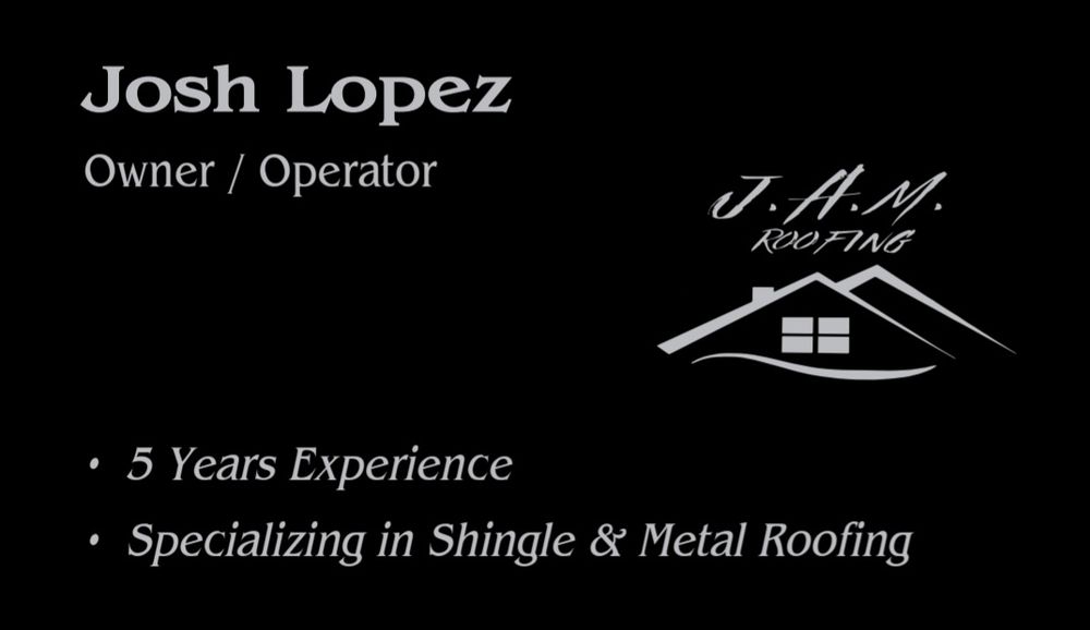 Slide of Jam Roofing