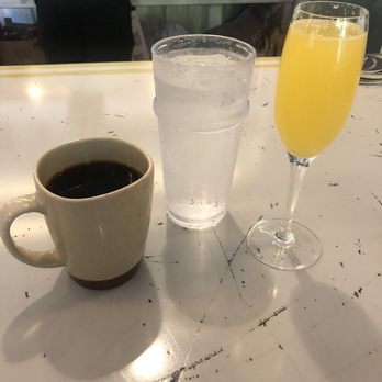 FolkArt - Coffee, water and mimosa - American Near Me - Decatur, Georgia FolkArt - Coffee, water and mimosa - American Near Me - Decatur, Georgia