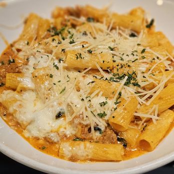 Abrusci's Fire & Vine - "Baked" Rigatoni & Sausage - Pizza Near Me - Lakewood, Colorado Abrusci's Fire & Vine - "Baked" Rigatoni & Sausage - Pizza Near Me - Lakewood, Colorado