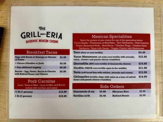 The Grill-eria by null