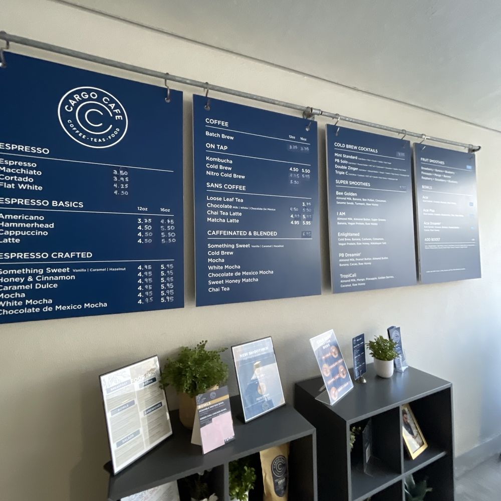 Cargo Cafe - Torrey Pines - Coffee & Tea Near Me - La Jolla, California