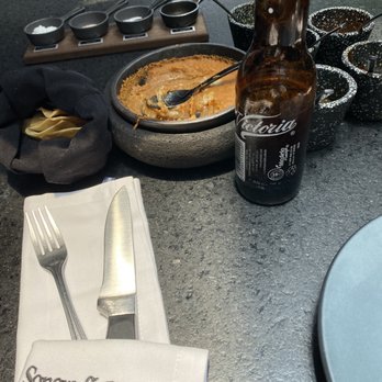Sonora Grill - Bean and cheese dip - Mexican Near Me - Ciudad de México, DIF