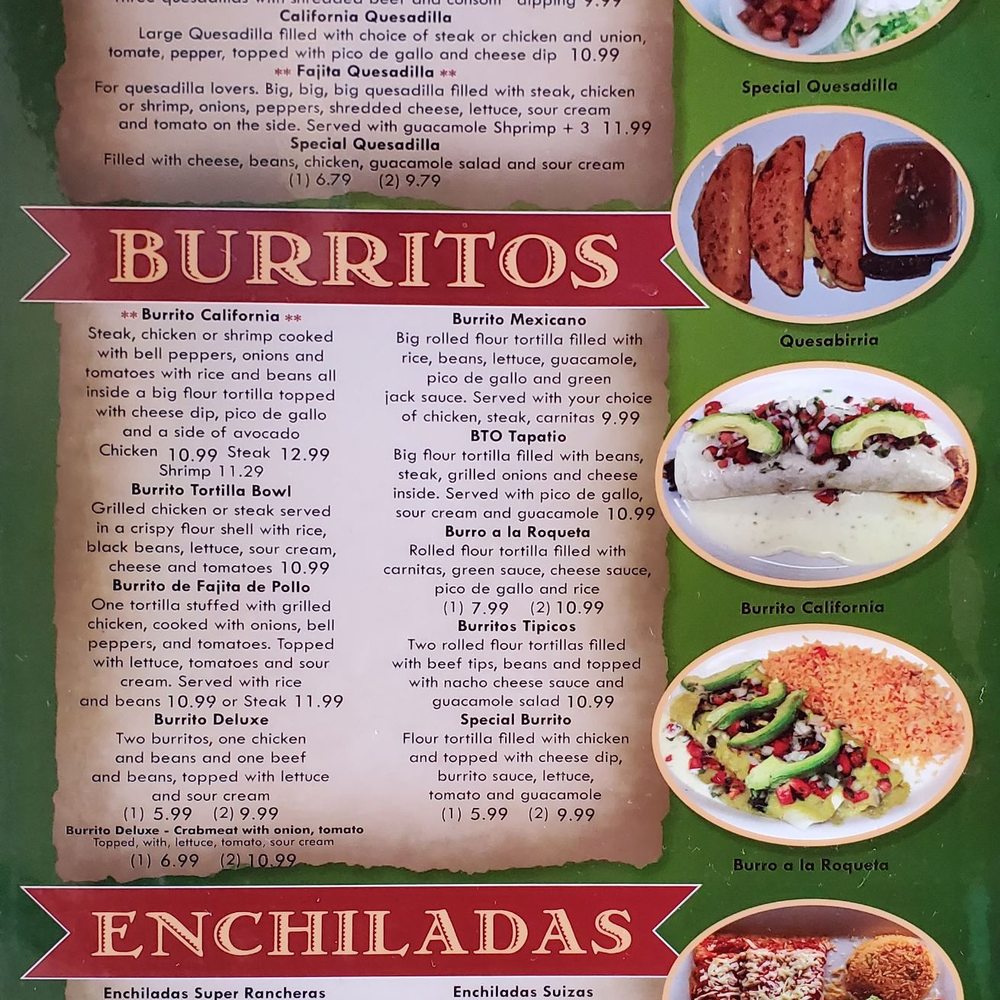 Monte De Ray - Menu - Mexican Near Me - Clemmons, North Carolina Monte De Ray - Menu - Mexican Near Me - Clemmons, North Carolina