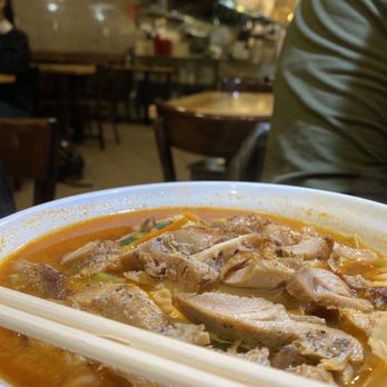 Korean Express - Spicy Ramen with Meat - Korean Near Me - New York, New York