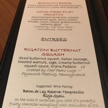 Redstone American Grill - Menu - Steakhouses Near Me - Bridgewater, New Jersey Redstone American Grill - Menu - Steakhouses Near Me - Bridgewater, New Jersey