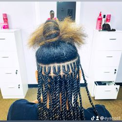Eyano’s Braids and Extensions