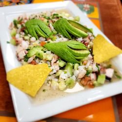 Cancun Grill and Cantina - Ceviche Mixto (with Octopus)
