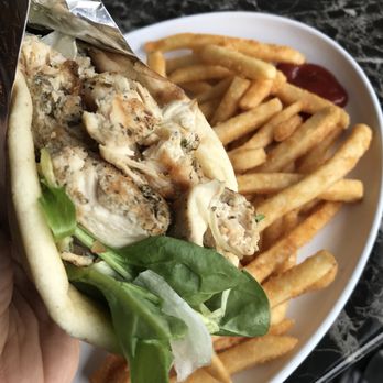 Eggsperience Vasilis - Chicken souvlaki pita wrap - Creperies Near Me - Buffalo, New York