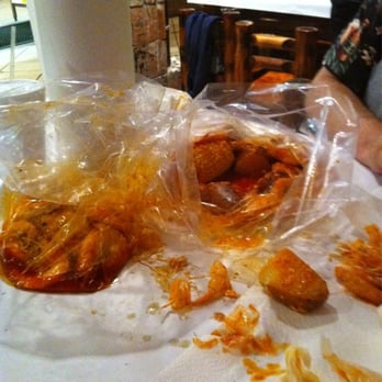 Boat House - 2 lbs of shrimp, potatoes, and corn in house special sauce - Cajun/Creole Near Me - Alhambra, California
