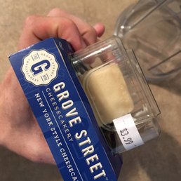Vending machine cheese cake