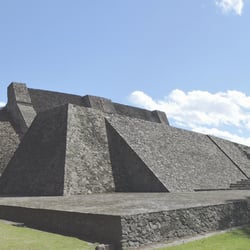 Zona Arqueológica Tenayuca - Vista de la zona arqueológica.
