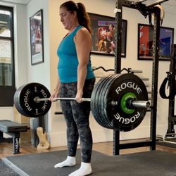 Good Time Fitness - Cara hits the 300 lbs. milestone in the deadlift!