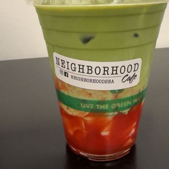 Neighborhood Bubble Tea and Coffee - Strawberry Matcha - Coffee & Tea Near Me - Seatac, Washington Neighborhood Bubble Tea and Coffee - Strawberry Matcha - Coffee & Tea Near Me - Seatac, Washington