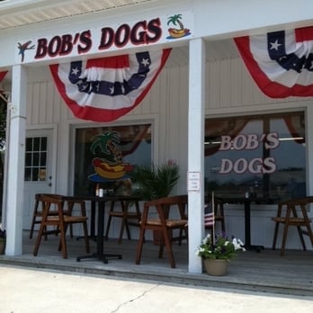 Bob's Dogs - The Front of Bob's Dogs. Pretty Patrotic! :) - Hot Dogs Near Me - Oak Island, North Carolina Bob's Dogs - The Front of Bob's Dogs. Pretty Patrotic! :) - Hot Dogs Near Me - Oak Island, North Carolina