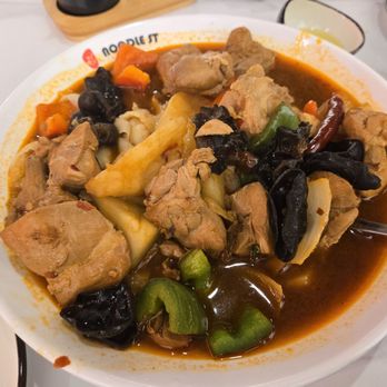 Noodle St - Yummy braised chicken with hand cut noodles - Noodles Near Me - Los Angeles, California
