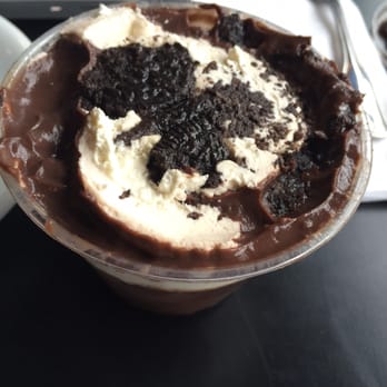Atomic Coffee - Chocolate and vanilla Oreo pudding - Coffee & Tea Near Me - Royal Oak, Michigan