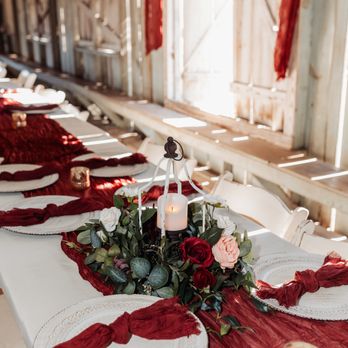 Arranged Elegance - Decorating Rust Barn Venue - Floral Designers Near Me