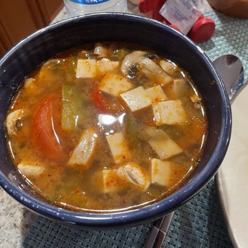 Hot Woks Cool Sushi - Tom Yum Soup - Sushi Bars Near Me - Chicago, Illinois
