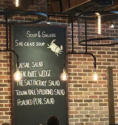 Menu photo 1 Salt Factory Pub Woodstock, GA