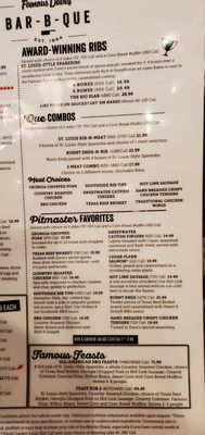 Menu photo 6 Famous Dave's Bar-B-Que Taylor, MI