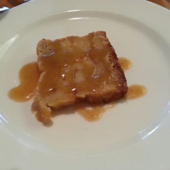 American Harvest - Bread pudding with caramel bourbon sauce; served warm. - Brewpubs Near Me - Livonia, Michigan American Harvest - Bread pudding with caramel bourbon sauce; served warm. - Brewpubs Near Me - Livonia, Michigan