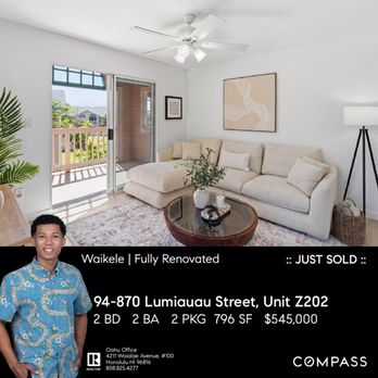 Jerick Robinson - Compass - 1031 Exchange completed Thank you to my sellers for trusting me from 2,577 miles away to help guide them through this process. - Real Estate Agents Near Me - Urban Honolulu, Hawaii Jerick Robinson - Compass - 1031 Exchange completed Thank you to my sellers for trusting me from 2,577 miles away to help guide them through this process. - Real Estate Agents Near Me - Urban Honolulu, Hawaii