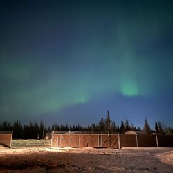 Coffee Express - Northern lights at 4 in the morning