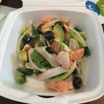 Yune's Sushi - My so called "ceviche salad". - Japanese Near Me - Monroe, New York