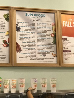 Menu photo 3 Tropical Smoothie Cafe San Antonio, TX