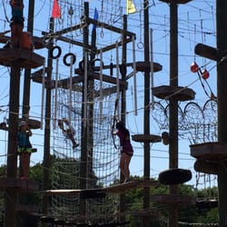 Take Flight Aerial Adventures - Your kids get to make like the Flying Wallendas!