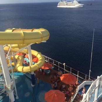 Carnival Breeze - Water slides - Travel Services Near Me - Miami, Florida