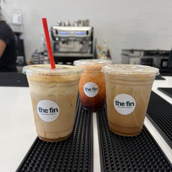 The Fin Coffee - Marble Vietnamese coffee, Thai tea, and caramel macchiato - Coffee & Tea Near Me - Murrieta, California The Fin Coffee - Marble Vietnamese coffee, Thai tea, and caramel macchiato - Coffee & Tea Near Me - Murrieta, California