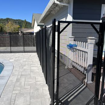 Pacific Hardscapes & Pool Renovations - Pavers and Safety fence by Pacific Hardscapes. - Masonry/Concrete Near Me - San Rafael, California