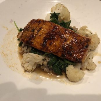 Ray's On the River - Honey-Glazed Faroe Island Salmon - Seafood Near Me - Sandy Springs, Georgia