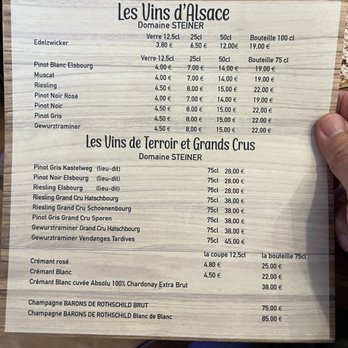 La Soï - menu - French Near Me - Colmar, 68 La Soï - menu - French Near Me - Colmar, 68