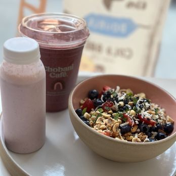 Chobani - Mixed Berry Acai smoothie and Mixed Berry Acai bowl - Coffee & Tea Near Me - New York, New York Chobani - Mixed Berry Acai smoothie and Mixed Berry Acai bowl - Coffee & Tea Near Me - New York, New York